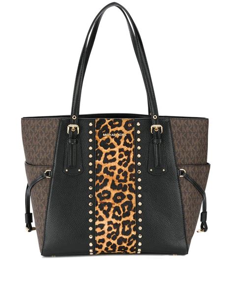 ebay michael kors leopard print handbags|Michael Kors cheetah print purse.